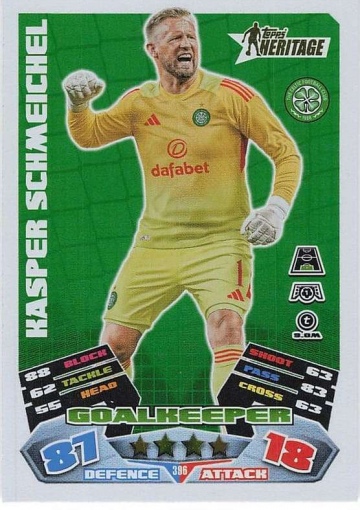 396 Kasper Schmeichel (Celtic FC) ( MACL25/26 )