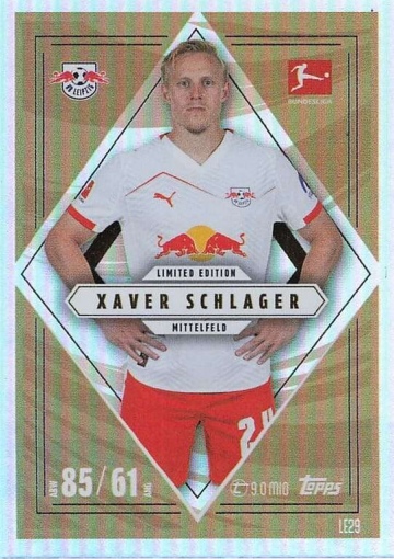 LE29 Xaver Schlager (RB Leipzig) nur Update Eco Pack Pink, Update Eco Pack Purple ( MABL25/26 )