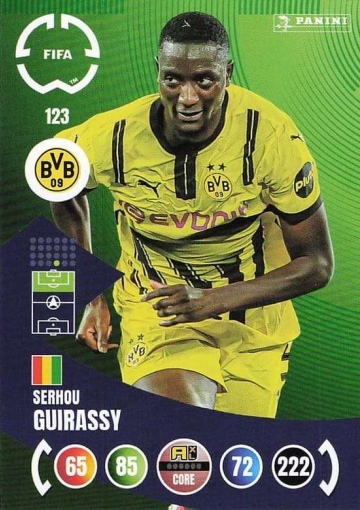 123.  Serhou Guirassy (Borussia Dortmund) (PAXLCWC25)