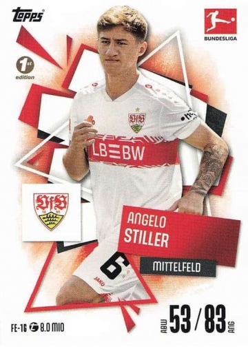 FE-16 Angelo Stiller (VfB Stuttgart) 1st Edition ( MABL25/26 )