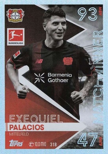 318 Exequiel Palacios (Bayer 04 Leverkusen) ( MABL25/26 )