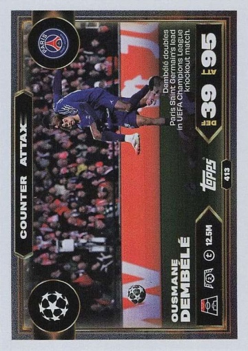 413 Ousmane Dembélé (Paris Saint-Germain) ( MACL25/26 )