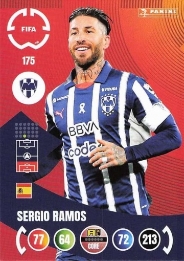 175.  Sergio Ramos (CF Monterrey) (PAXLCWC25)