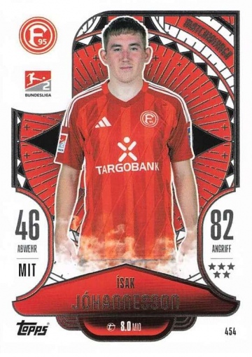 454 Ísak Jóhannesson (Fortuna Düsseldorf) ( MABL24/25 )