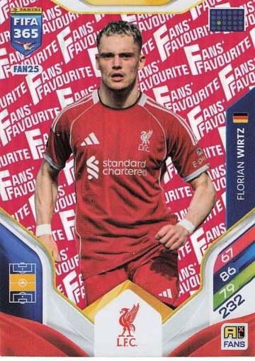 FAN25 (rot) Florian Wirtz (Liverpool FC) (PF365AXL26)