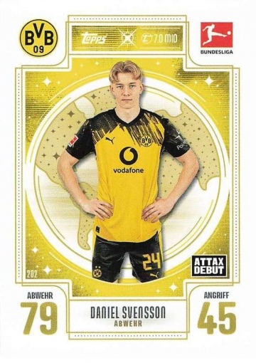 202 Daniel Svensson (Borussia Dortmund) MA Debut ( MABL25/26 )