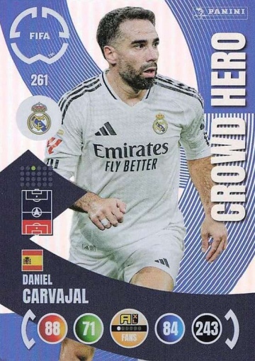 261.  Daniel Carvajal (Real Madrid CF)  -  Crowd Hero (PAXLCWC25)