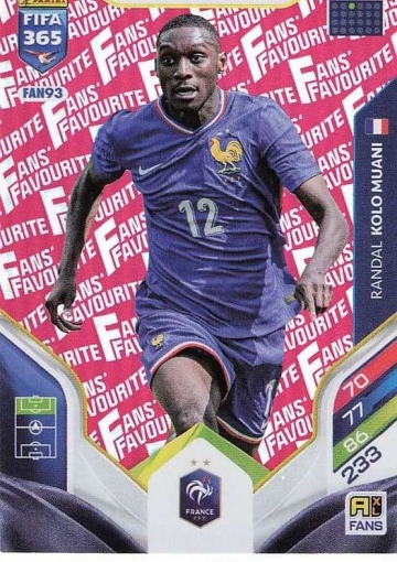 FAN93 (rot) Randal Kolo Muani (France) (PF365AXL26)