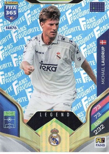 FAN76 (blau) Michael Laudrup (Real Madrid C.F.) - Legend (PF365AXL26)