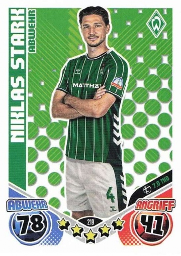 219 Niklas Stark (SV Werder Bremen) ( MABL25/26 )