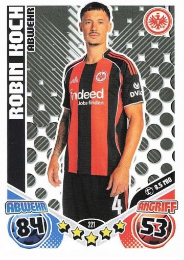 221 Robin Koch (Eintracht Frankfurt) ( MABL25/26 )