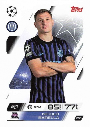 258 Nicolò Barella ( MACL25/26 )
