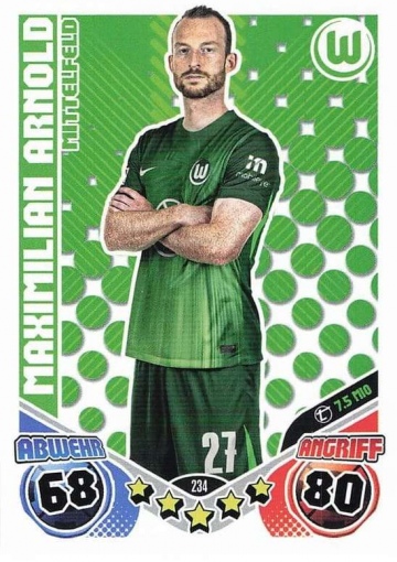 234 Maximilian Arnold (VfL Wolfsburg) ( MABL25/26 )