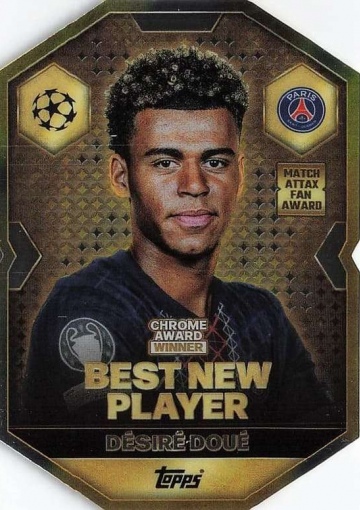 CA2 Désiré Doué (Paris Saint-Germain) - Best New Player ( MACL25/26 )