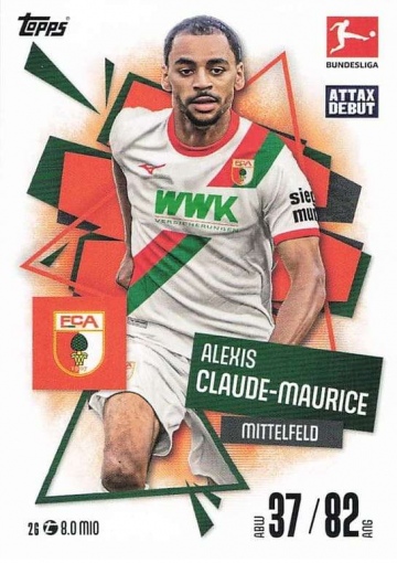 026 Alexis Claude-Maurice MA Debut ( MABL25/26 )