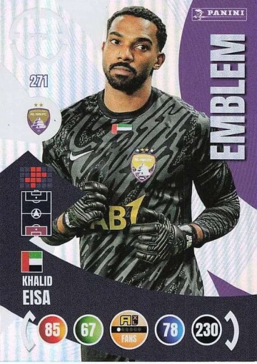 271.  Emblem / Khalid Eisa (Al Ain FC) (PAXLCWC25)