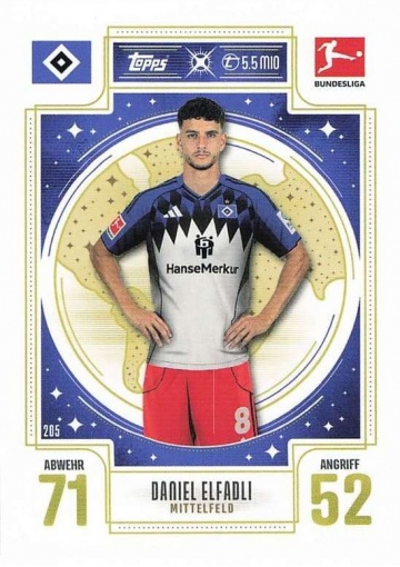 205 Daniel Elfadli (Hamburger SV) ( MABL25/26 )