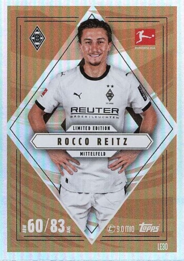 LE30 Rocco Reitz (Borussia Mönchengladbach) Bravo Sport 12/25 - EVT 23.10.2025 ( MABL25/26 )