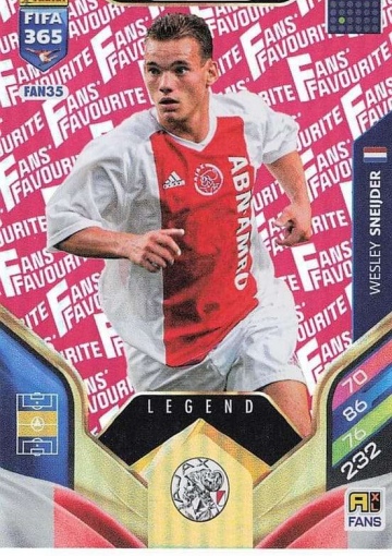 FAN35 (rot) Wesley Sneijder (AFC Ajax) - Legend (PF365AXL26)