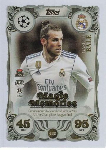 432 Gareth Bale (Real Madrid C.F.) ( MACL25/26 )