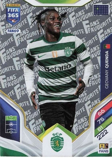 FAN69 Geovany Quenda (Sporting CP) (PF365AXL26)