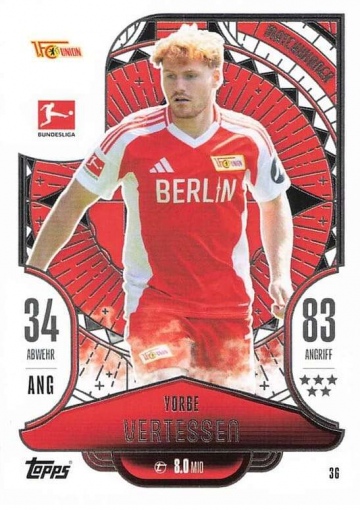 036 Yorbe Vertessen – Matchwinner ( MABL24/25 )