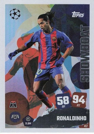 417 Ronaldinho (FC Barcelona) ( MACL25/26 )