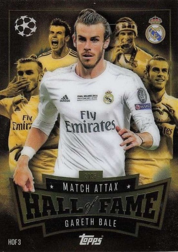 HOF3 Gareth Bale (Real Madrid C.F.) ( MACL25/26 )