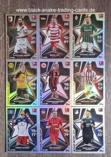 Alle 18 Star Spieler ( 325 - 342 ) ( MABL25/26 )