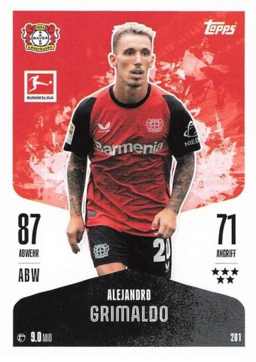  201 Alejandro Grimaldo ( MABL24/25 )