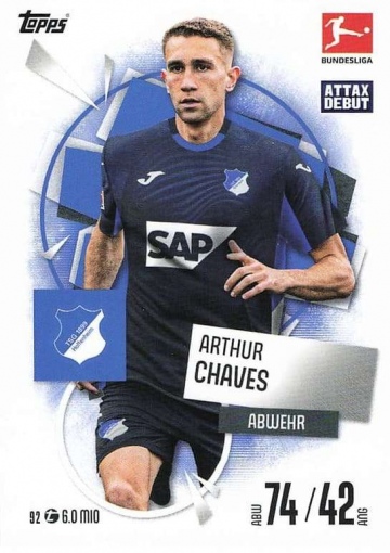 092 Arthur Chaves MA Debut ( MABL25/26 )