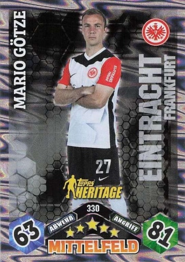 330 Mario Götze (Eintracht Frankfurt) ( MABL24/25 )