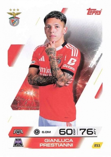 211 Gianluca Prestianni ( MACL25/26 )